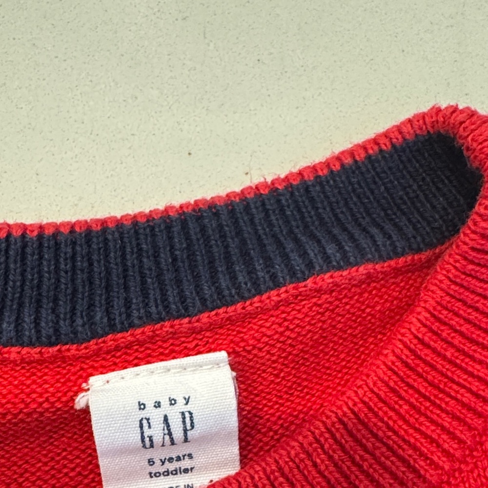 Boys Size 5T Sweater Bundle – 4 Pieces (GAP + Cat & Jack) – Cozy Fall/Winter - Picture 9 of 9
